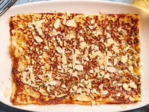 Crêpe pâte à tartiner amandes