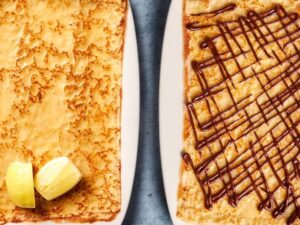 Menu duo crêpes tradition : 2 crêpes