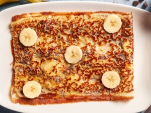 Crêpe banane pâte à tartiner