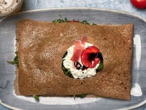 Galette Bertrand : Stracciatella Speck